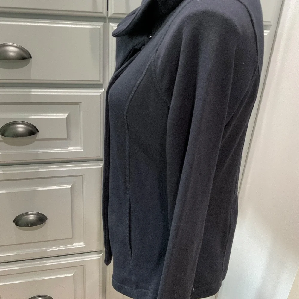 Eddie Bauer Navy Blue Women's Cardigan Sweater - Picture 2 of 6